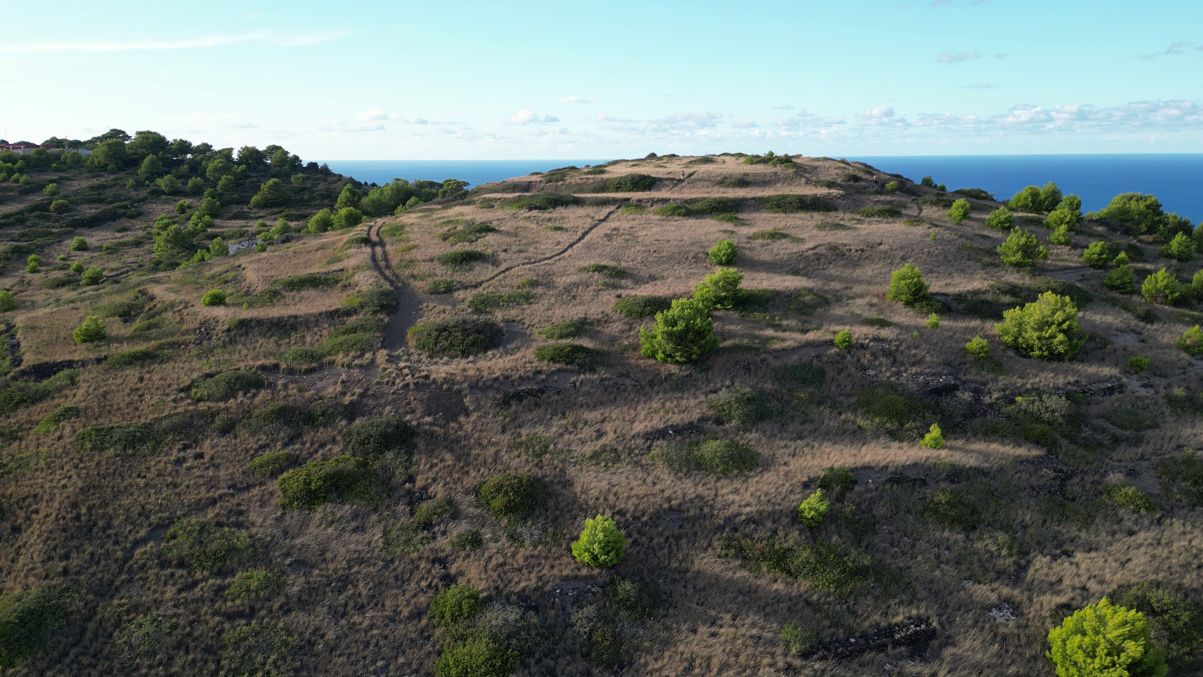 Culunnedda prehistoric settlement on Ustica
